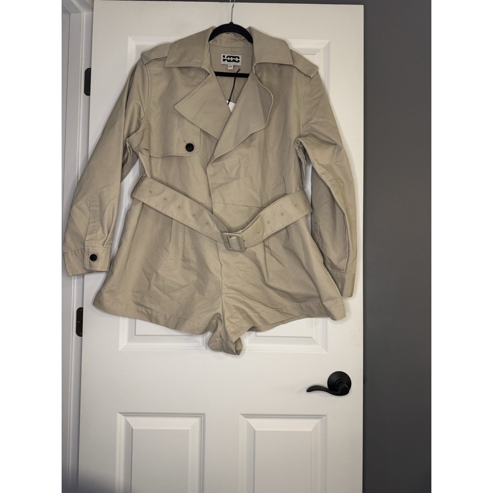 KBB kahlana Target Collab Trench Romper W Belt Xl Nwt